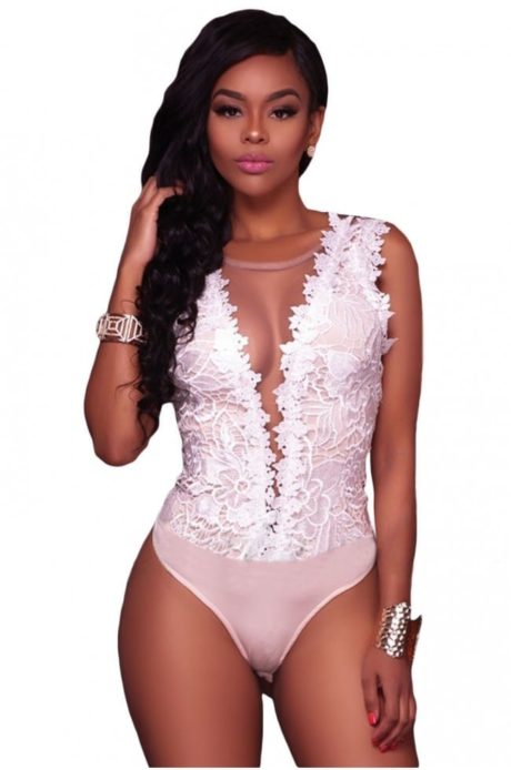 white-sheer-lace-bodysuit-lc32147-1-23139