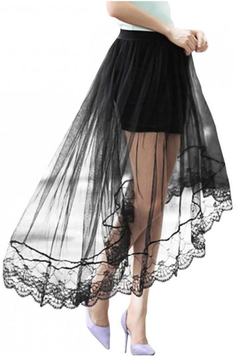 black-lace-tulle-overlay-hi-lo-hem-skirt-lc65137-2 (1)
